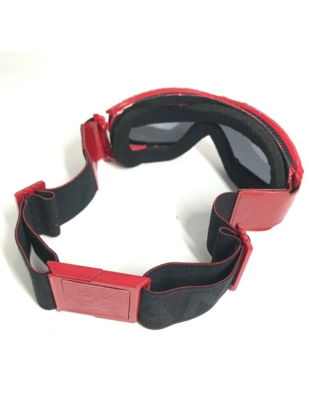 Chanel Goggle Sunglasses Acetate Red Eyewear